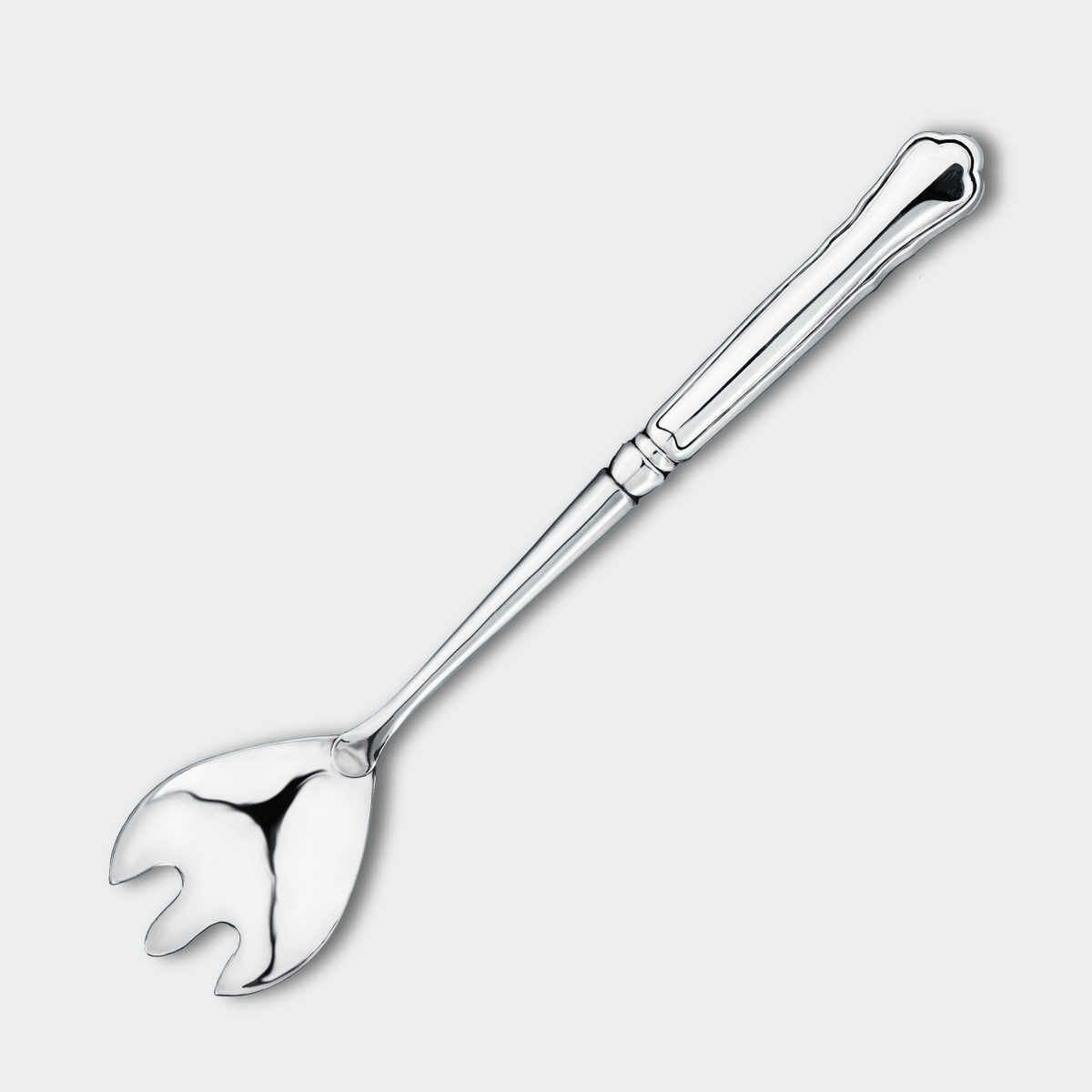 Chippendale Salladsgaffel i nysilver