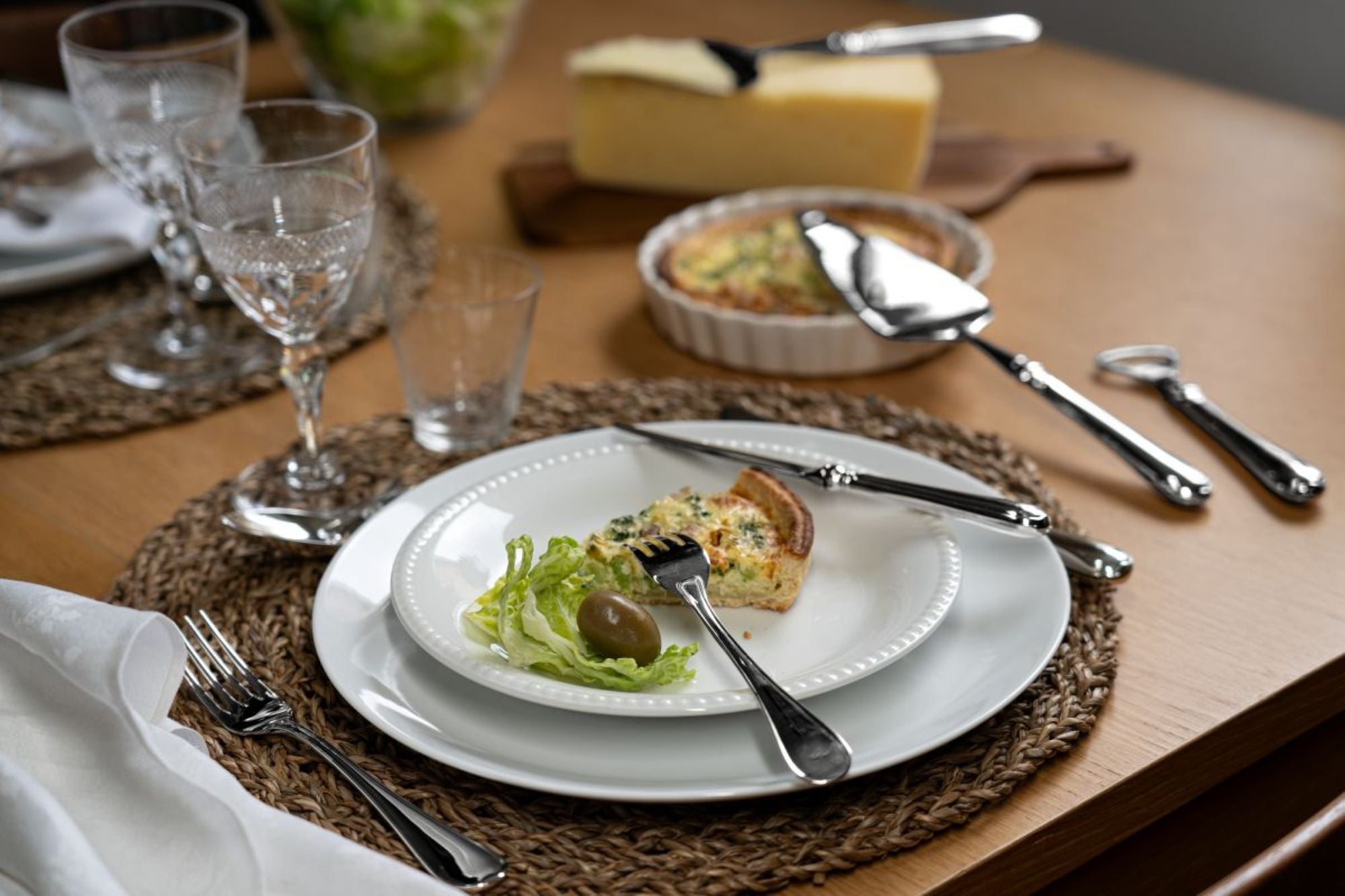 Dukat för lunch med silverbesticket Svensk