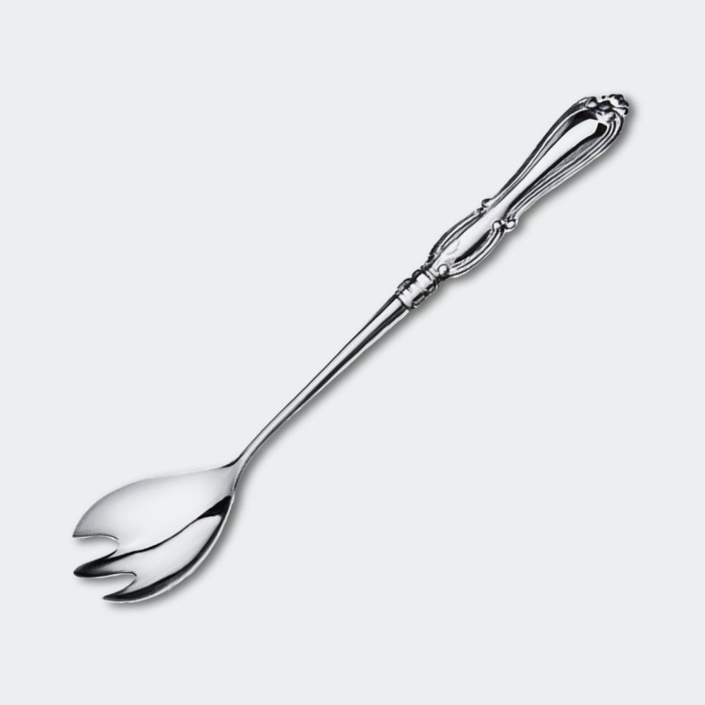 Gammal Salladsgaffel i äkta silver