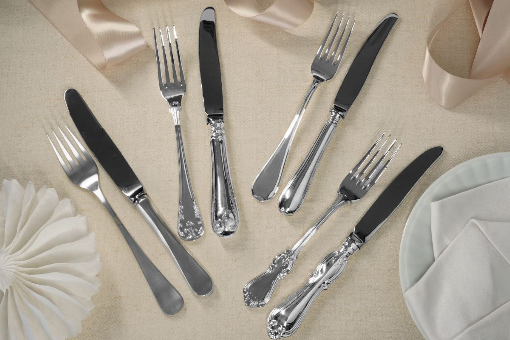 Silverbestick från Eskilstuna Matsilver